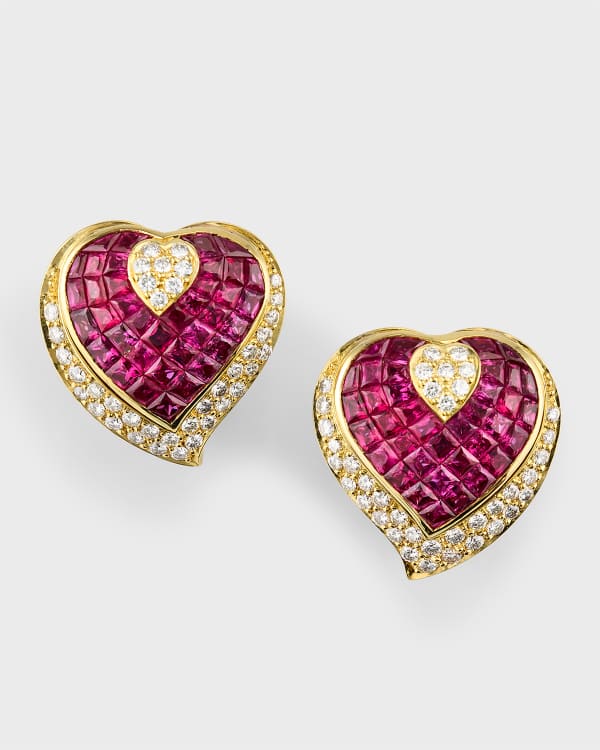 Pomellato Iconica 18k Rose Gold Diamond Huggie Earrings | Neiman Marcus