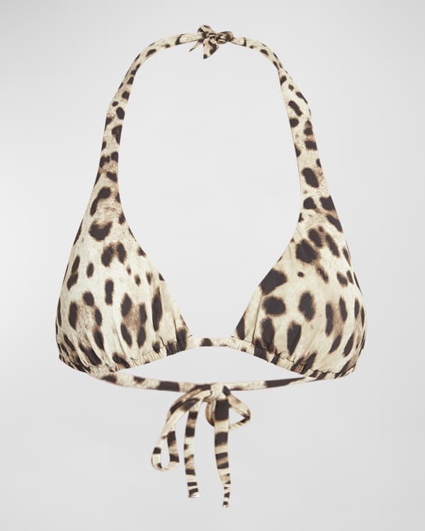 Louis Vuitton Star Print Triangle Bikini Top