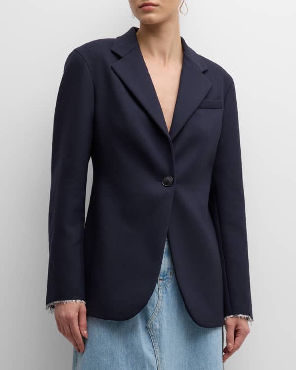 Rag & Bone Tessa Japanese Crepe Blazer