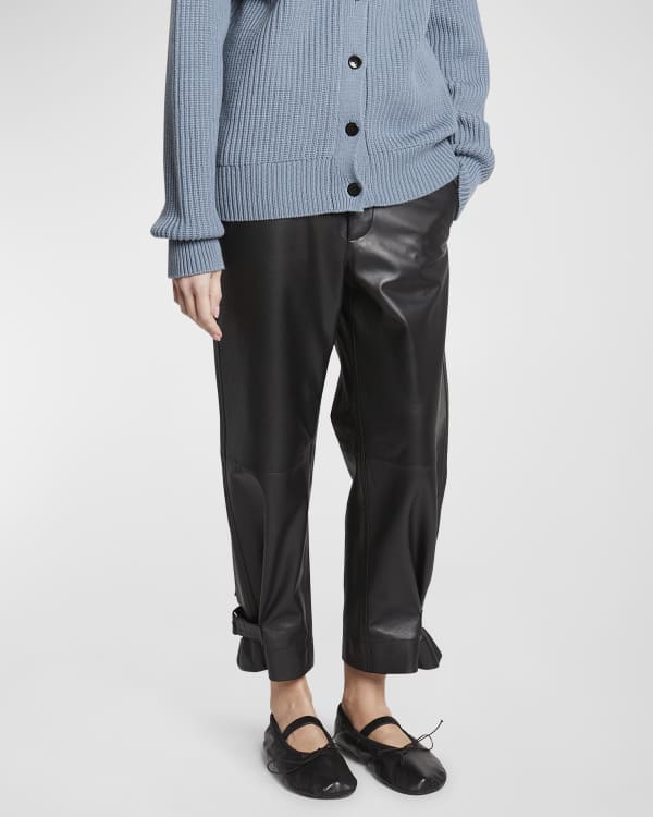 7 for all mankind faux sales leather leggings