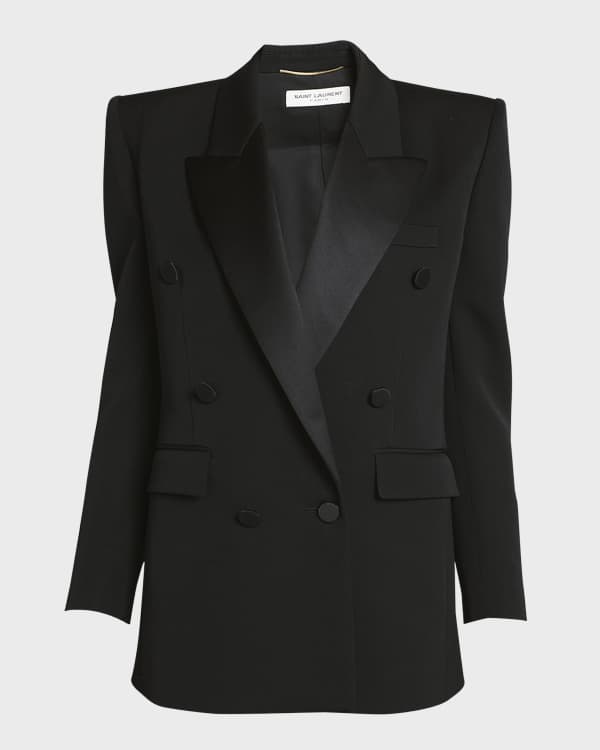 Blazer With Hotfix Crepe