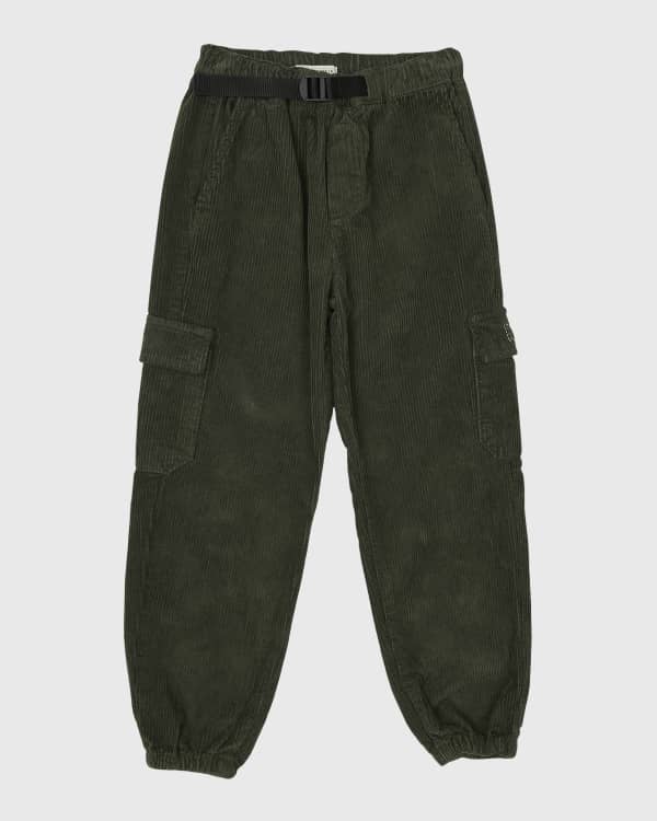 Palm Angels Boy s Buffalo Checkered Pants Size 4 10 Neiman Marcus