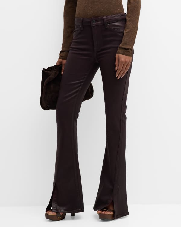 Hudson Holly High-Rise Flare Jeans | Neiman Marcus