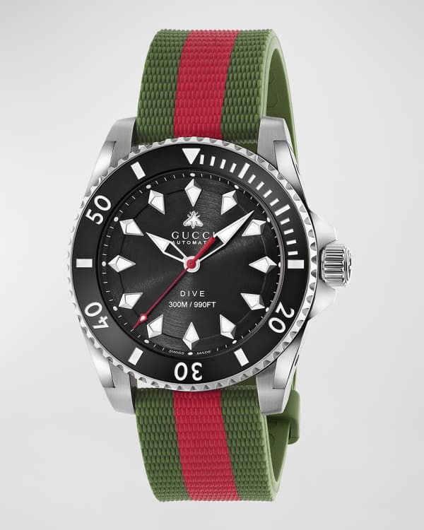 Gucci 45mm sales dive watch