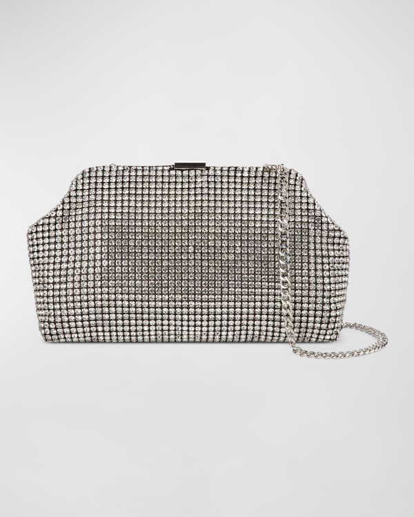 Serpui Angel Allover Crystal Clutch Bag | Neiman Marcus