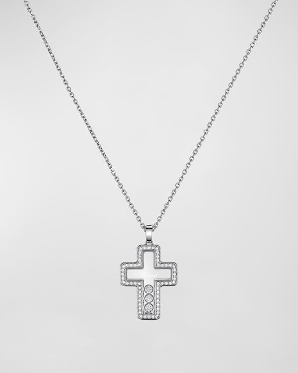 Chopard Happy Diamonds 18K Rose Gold Diamond Hamsa Pendant