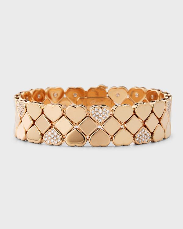 Chopard Happy Diamonds 18k White Gold Bracelet | Neiman Marcus