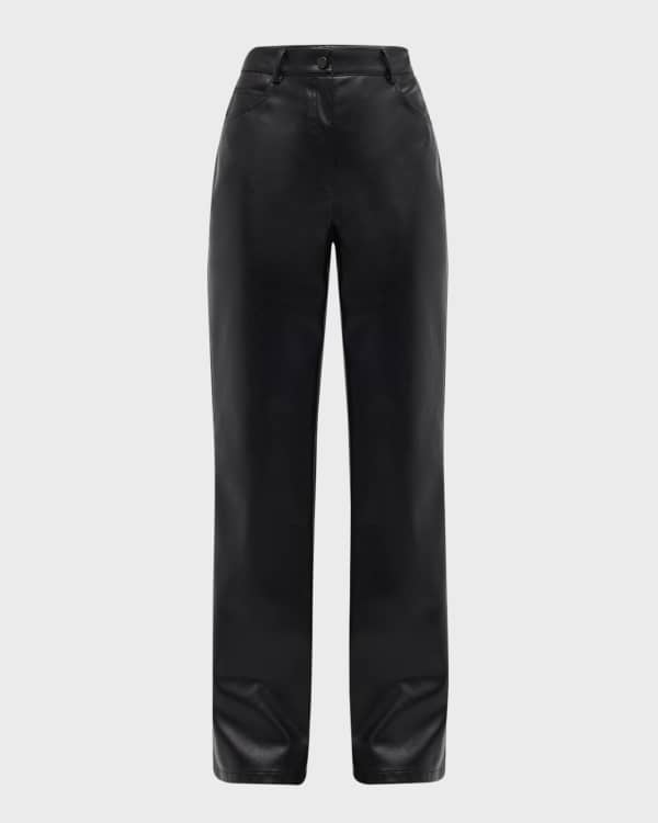 Armani leather pants clearance