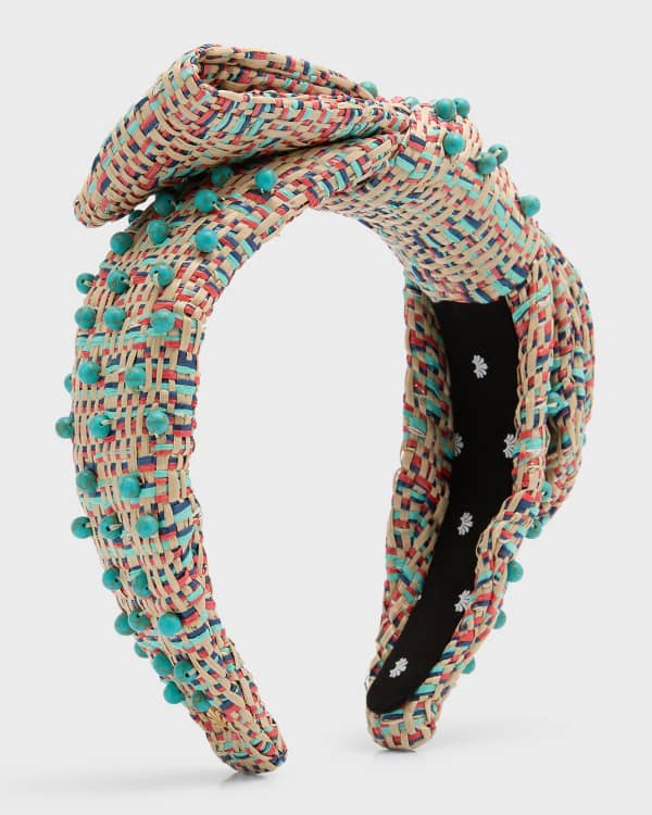 【LELE SADOUGHI】Silk Leopard Knotted Headband LELE SADOUGHI ~ Leopard Headband – Chic Streets