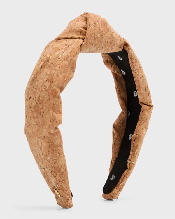 Lele Sadoughi Shimmer Confetti Knotted Headband Neiman Marcus