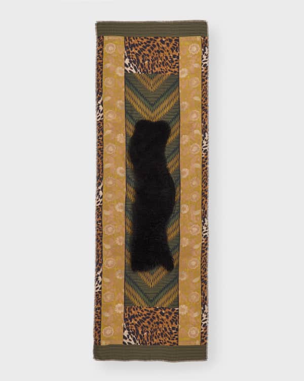 Faliero Sarti Ombre Rayon & Cashmere Scarf | Neiman Marcus
