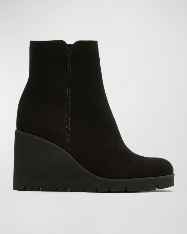 Frye carson wedge bootie top