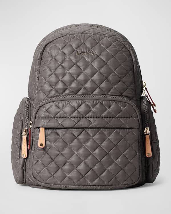 MCM Essential Monogram Leather Backpack Neiman Marcus
