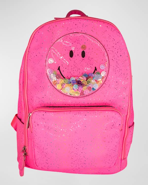 Light+Nine Kid's Little Miss Perforated Backpack | Neiman Marcus