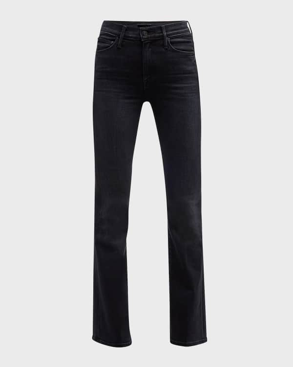 MOTHER The Hollywood Pixie Cruiser Flare Jeans Neiman Marcus