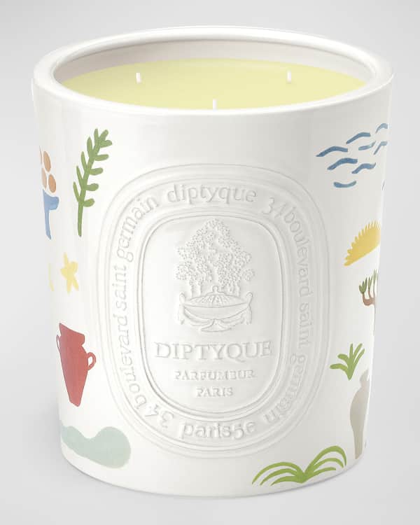 DIPTYQUE Feu de Bois (Fire Wood) Indoor & Outdoor Scented Candle, 51.3 ...