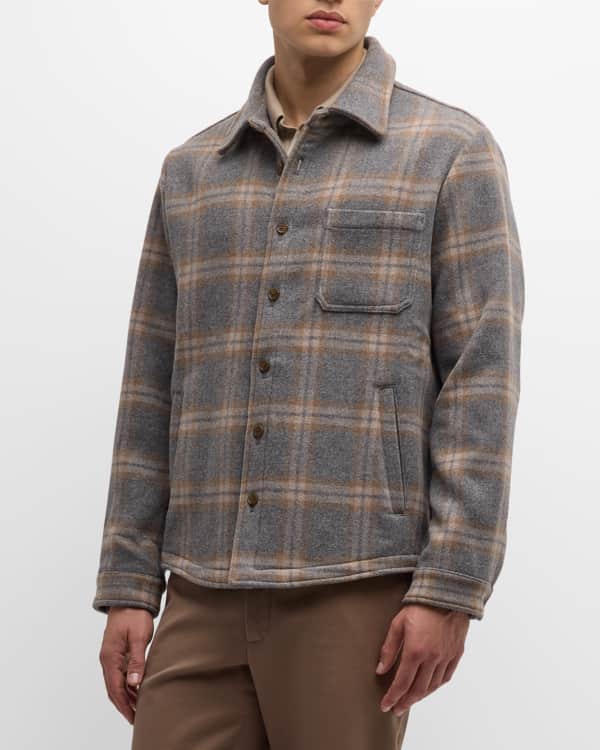 Brush best sale canvas overshirt