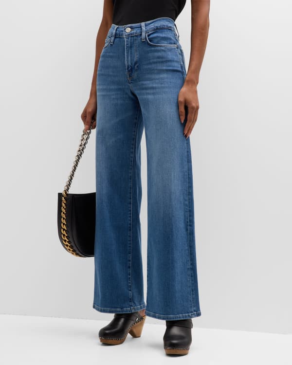 FRAME Le Palazzo High-Rise Jeans | Neiman Marcus