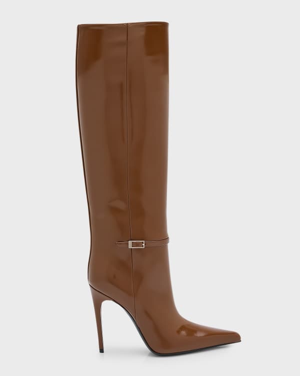 Alizze suede knee-high boots