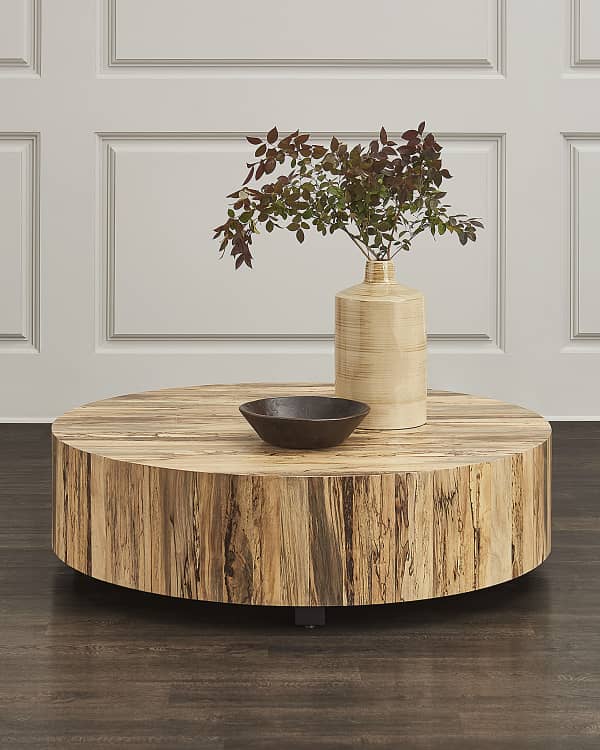 Four Hands Lucas Round Coffee Table | Neiman Marcus