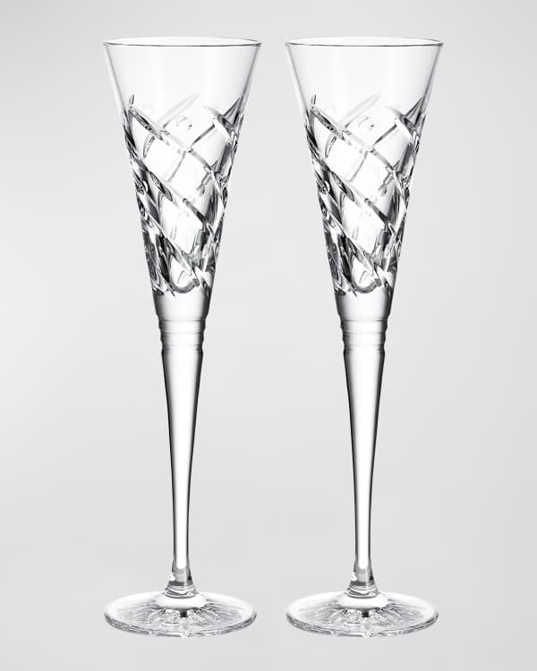 Waterford Crystal Times Square 2023 Champagne Flutes, Set of 2