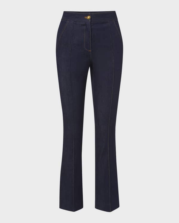 Collins Pant In Knit Suiting – Halston