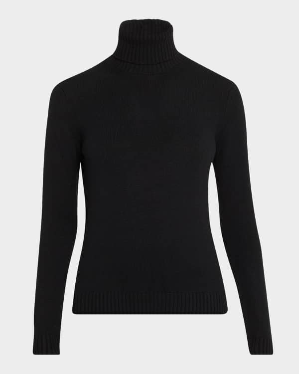 Loro Piana Napier Cable-Knit Cashmere Turtleneck Sweater | Neiman