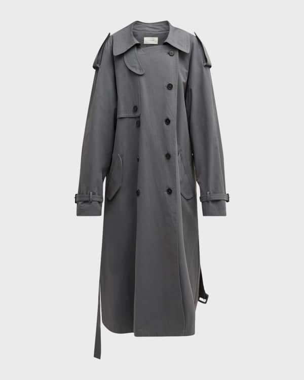 Badva cotton trench coat