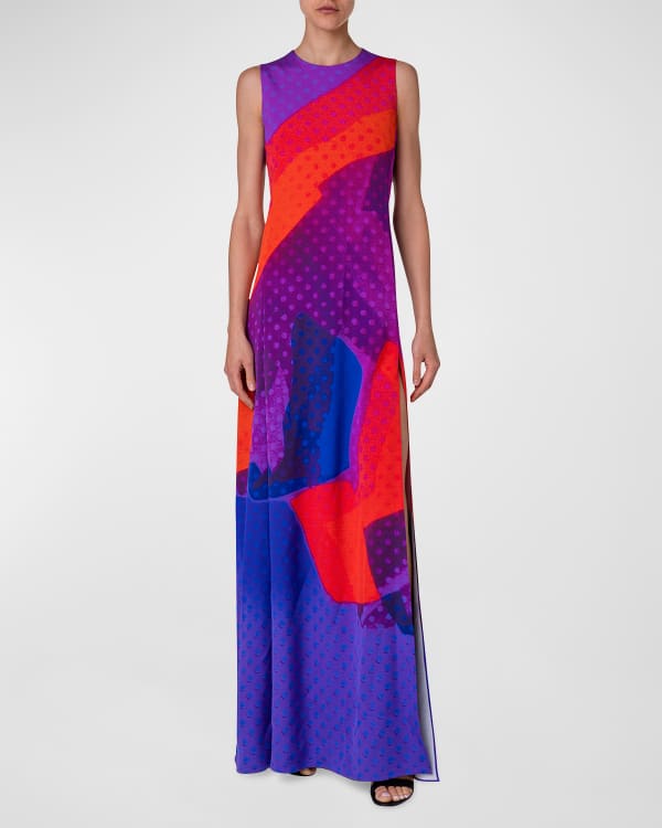 Akris evening shop gowns