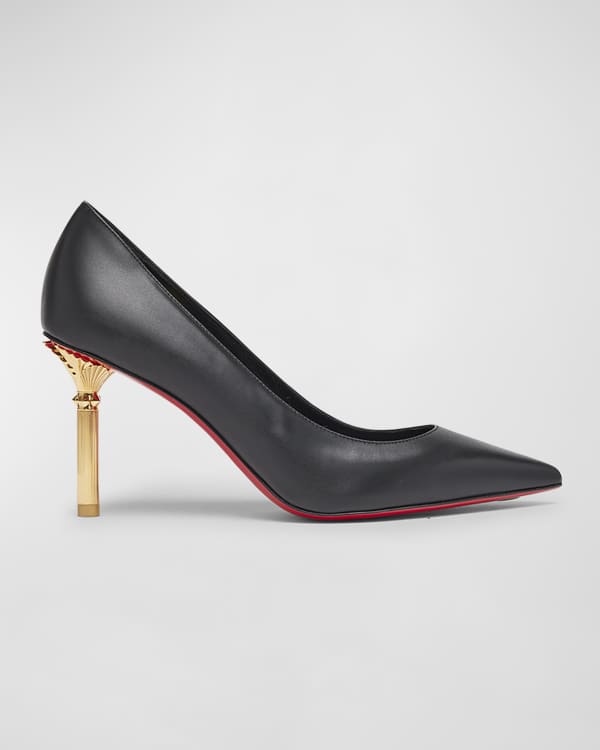 Pigalle follies 85mm patent red sole pump top