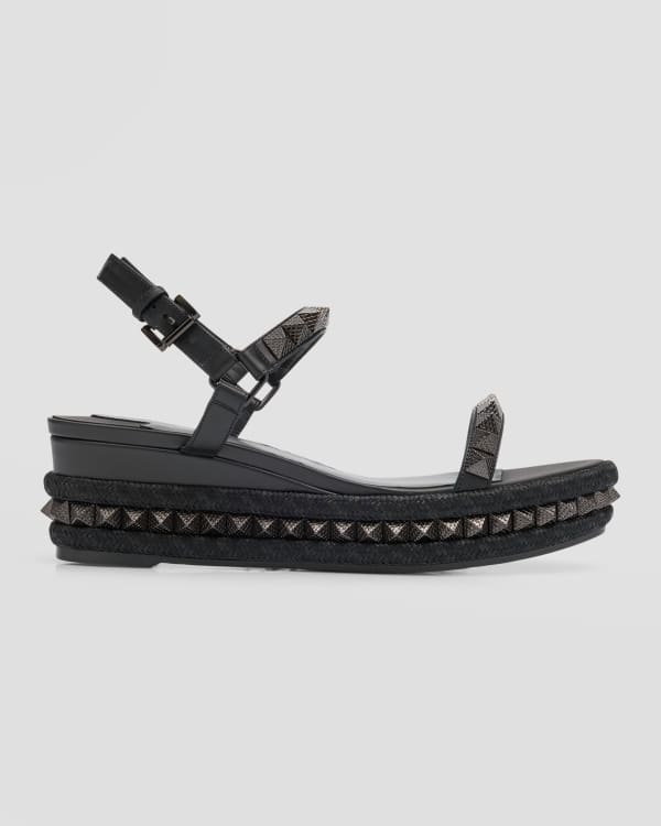 Dior Logo Flat Sandals Neiman Marcus