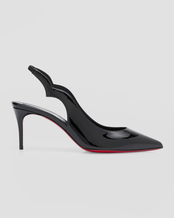 Christian Louboutin Spika Queen Red Sole Metallic Jewel Pumps | Neiman ...