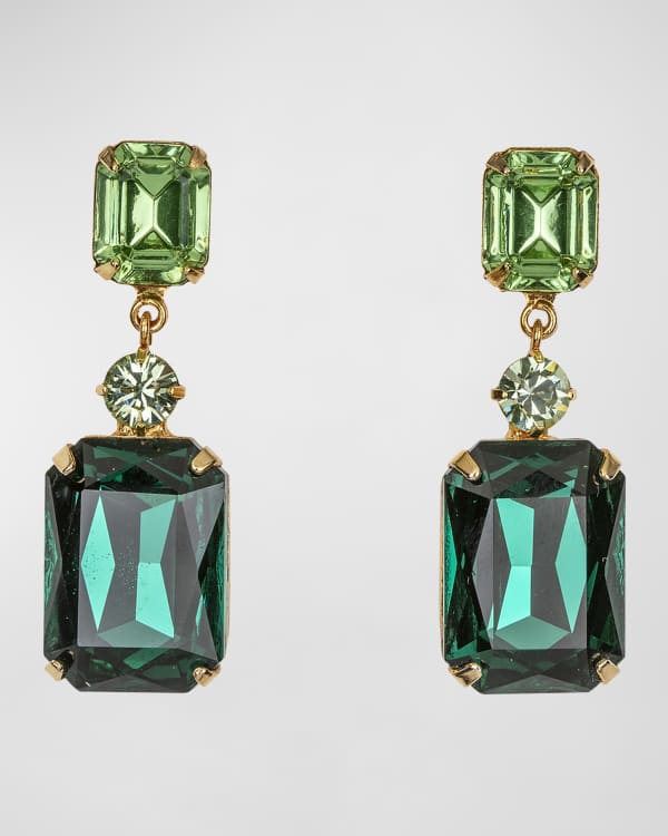 Jennifer Behr Kalina Flower Drop Earrings Neiman Marcus