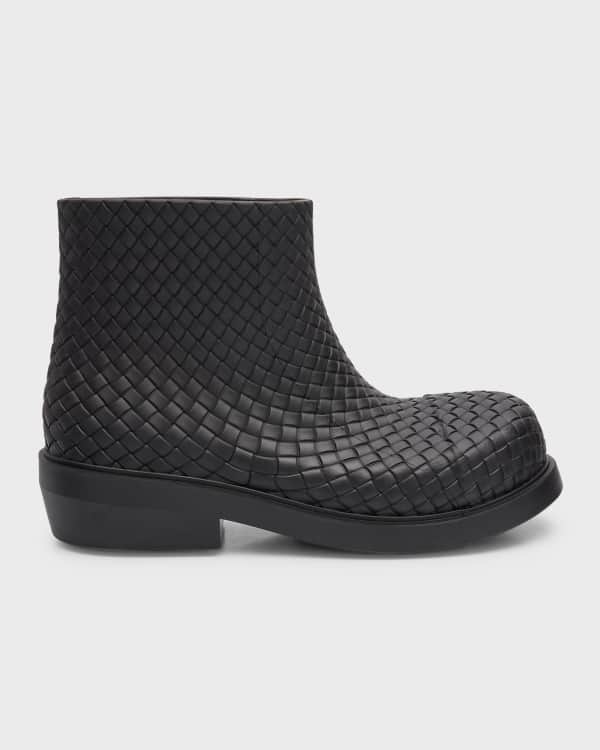 Prada spazzolato chelsea boots top