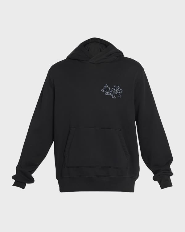 Amiri Men's Crystal-Embellished Terry Hoodie | Neiman Marcus