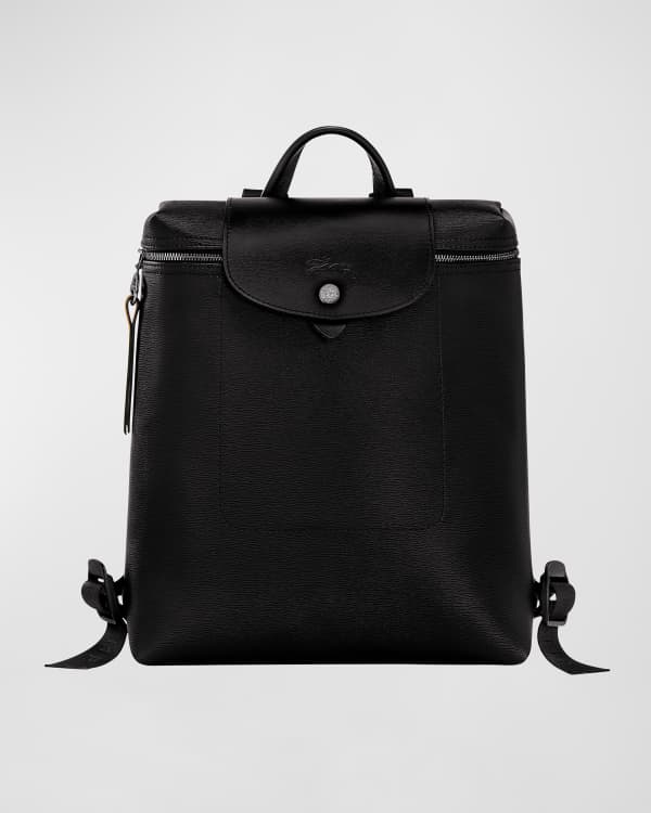 Longchamp Leather Le Pliage Cuir Backpack