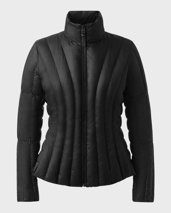 Recto Black Shining Down Jacket