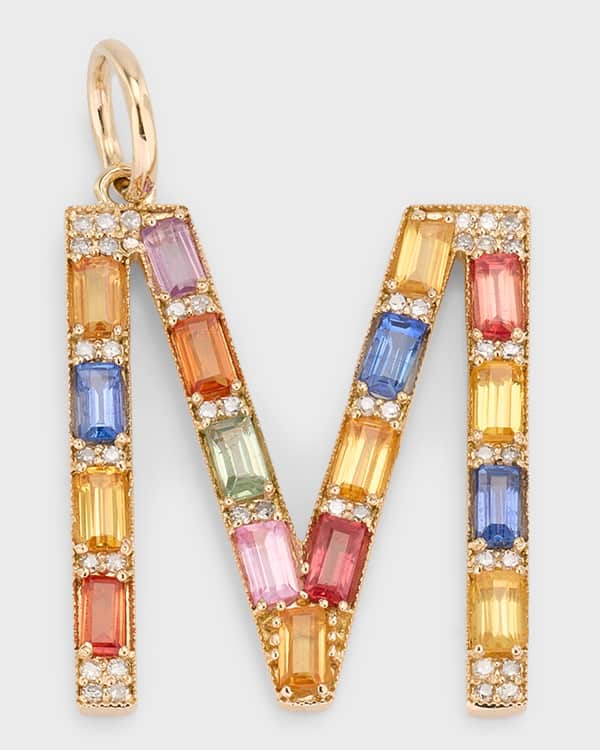 Monogram Colours Necklace - Luxury S00 Multicolor