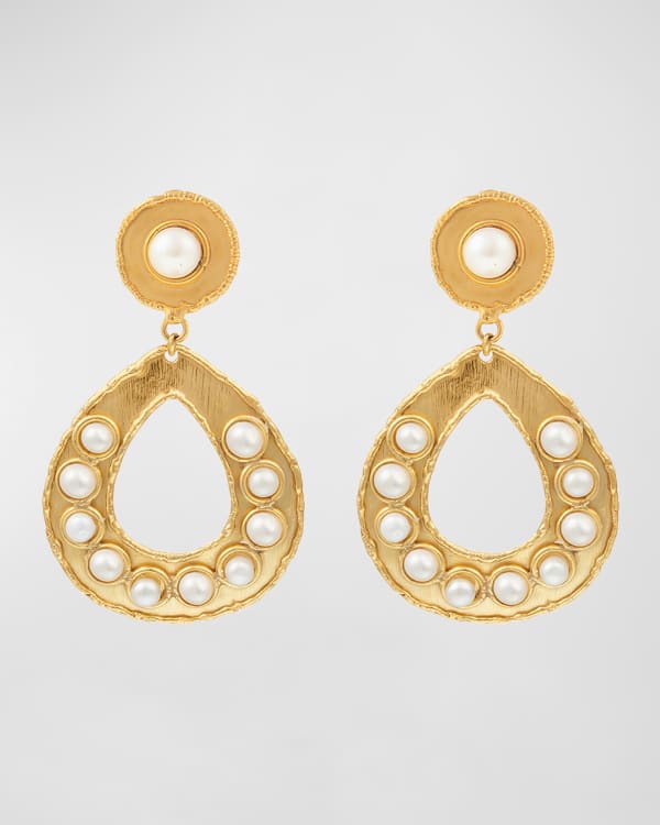 Golden Love Earrings - Gold/Clear – MerciGrace Boutique