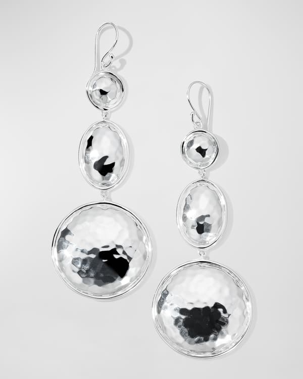 Ippolita 925 Classico Mixed Wavy Disc Drop Earrings Neiman Marcus