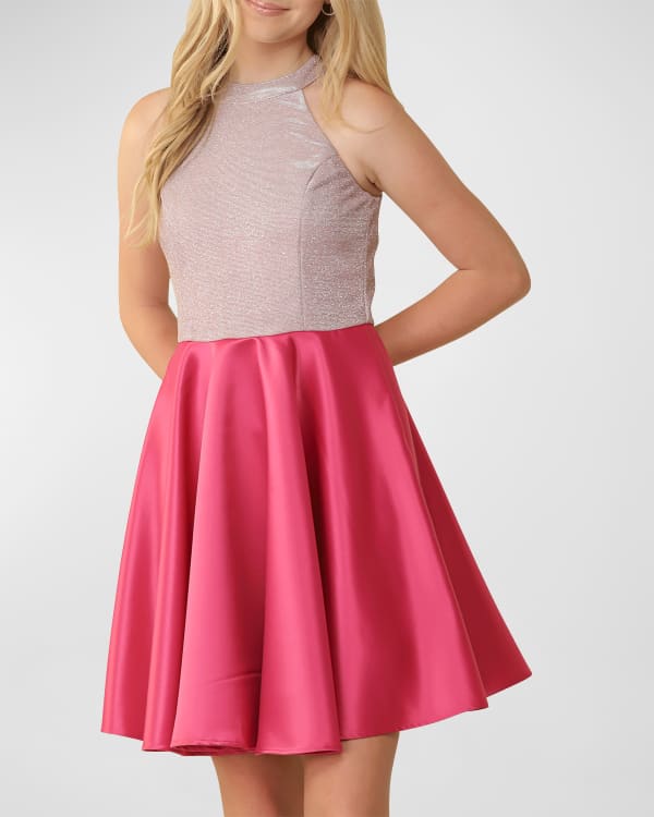 Sharona pleated mini dress hot sale