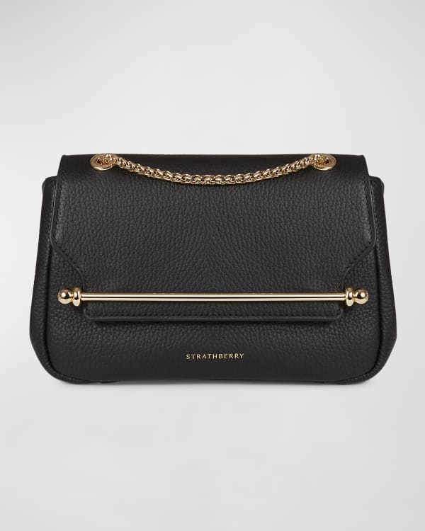 Callista Flap Braided Leather Shoulder Bag | Neiman Marcus