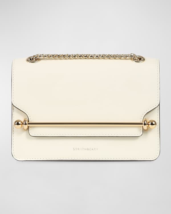 STRATHBERRY East West Flap Leather Shoulder Bag Neiman Marcus