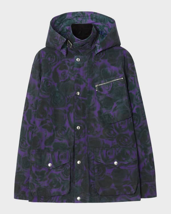 Burberry coat mens purple cheap