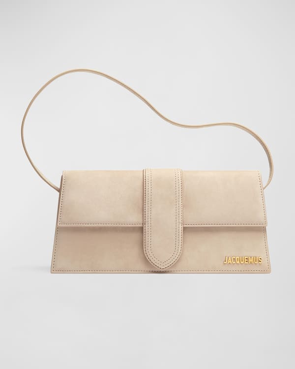 Jacquemus Neutral Le Ciuciu Leather Shoulder Bag In Neutrals