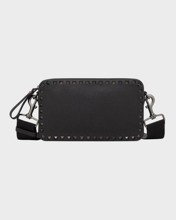 Valentino rockstud camera 2025 bag black