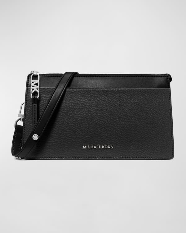 MICHAEL Michael Kors Chelsea Metallic Leather Convertible Clutch