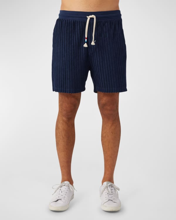 Sol Angeles Men's Cayanne Palm Saddle Shorts | Neiman Marcus