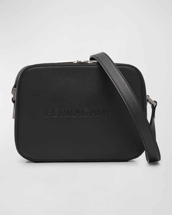 Shinola Men's Slim Navigator Leather Messenger Bag Neiman Marcus