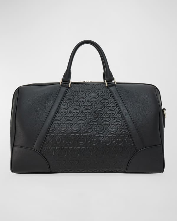Ferragamo x Maximillian Davis Men s Leather Weekender Bag Neiman Marcus
